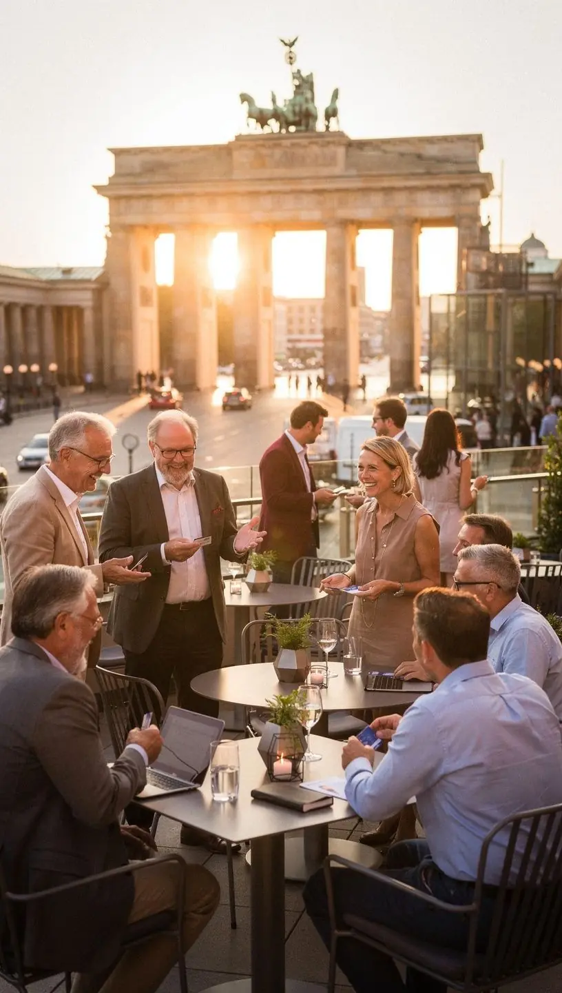 Team von Analysten diskutiert Strategien zur Risikominderung auf einem Konferenzbildschirm mit Grafiken